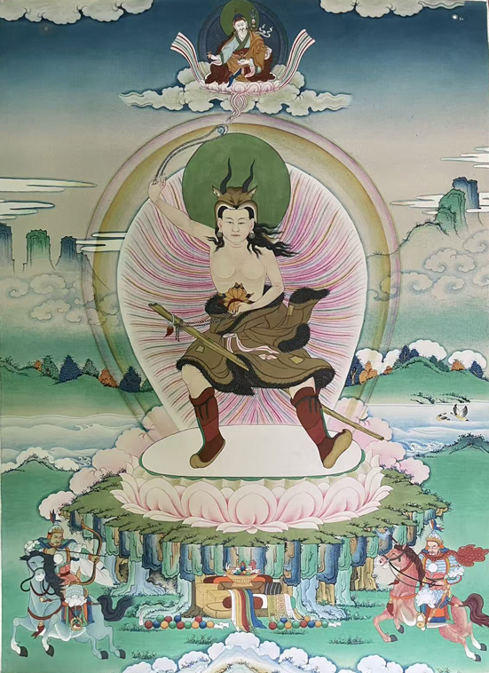 格萨尔王九种武器之首——俄朵